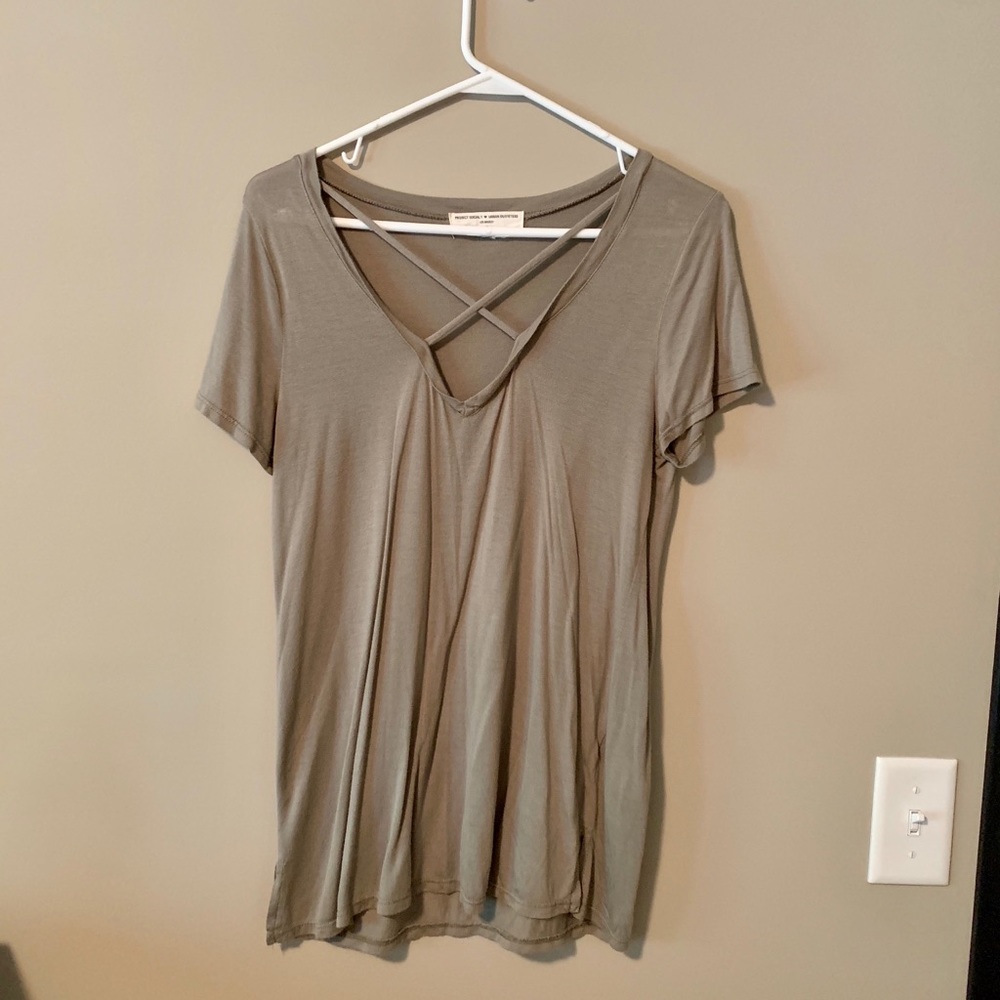 Cross Cross Front Shirt